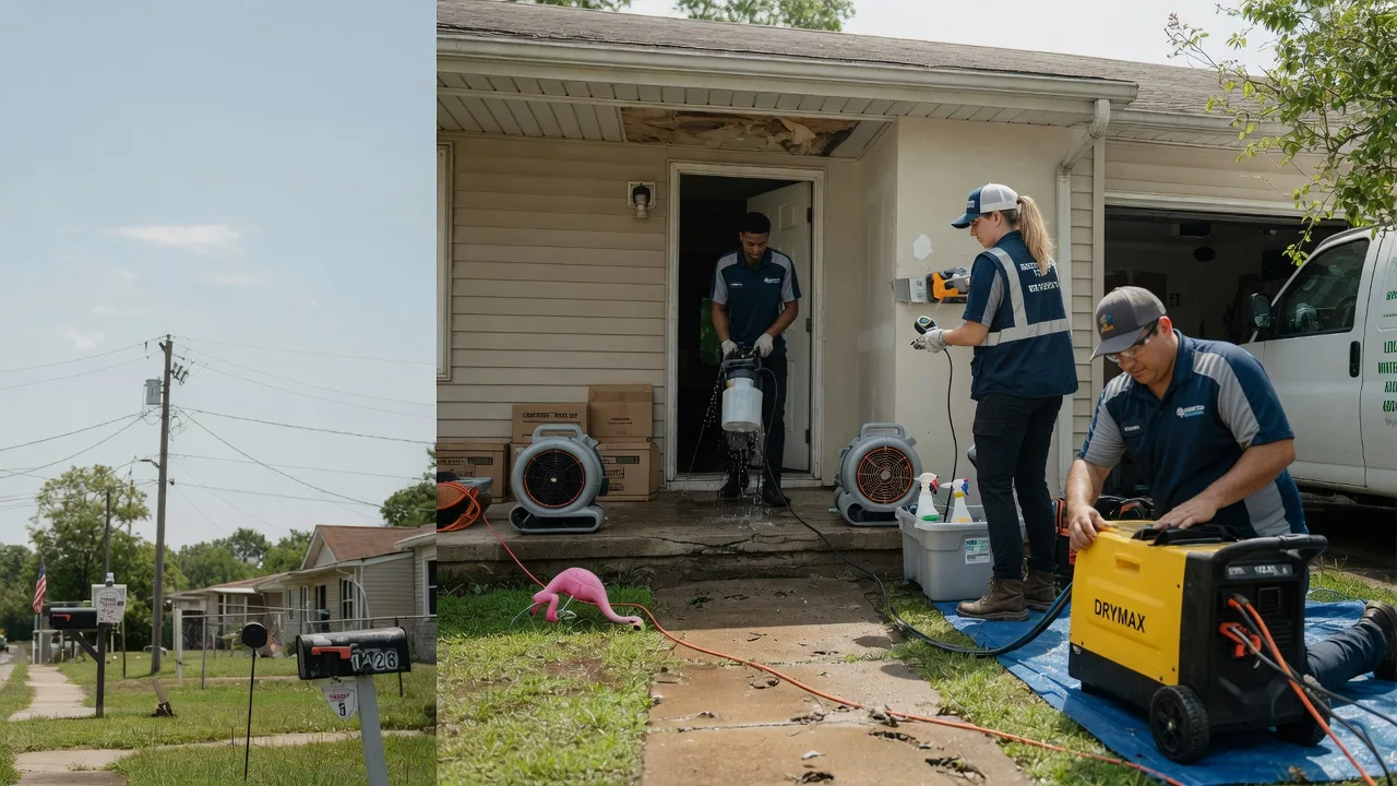 Storm Damage Water Removal in Irvine, PA near me